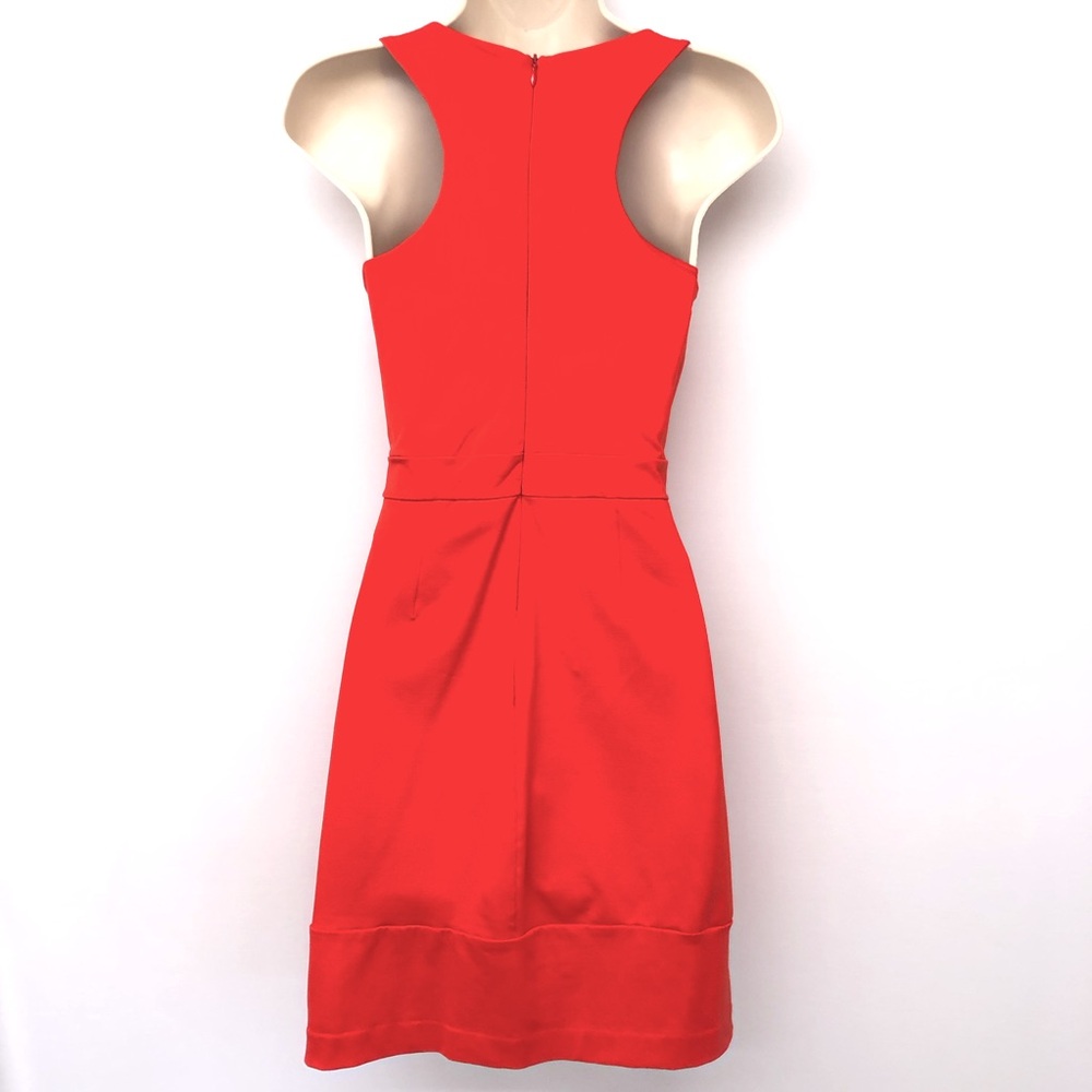 Cynthia Rowley Orange Fit & Flare Dress - Picture 2 of 16